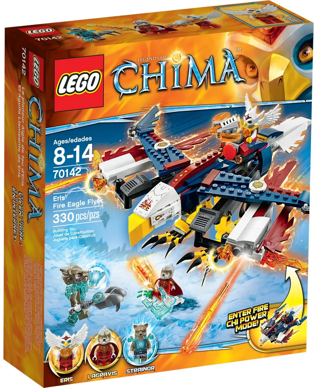 LEGO Legends of Chima 70142 Eris' Fire Eagle Flyer set, image 2
