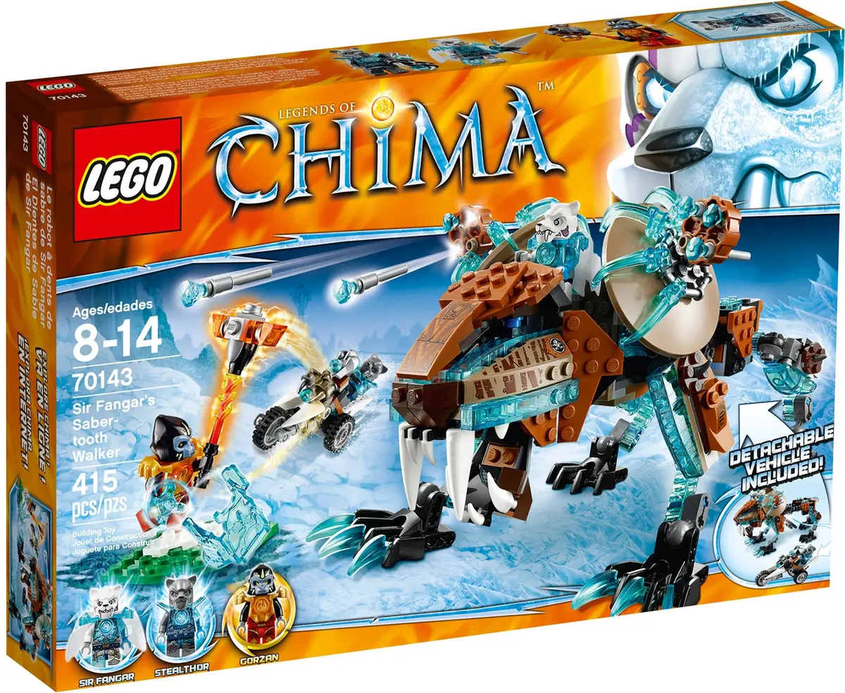 LEGO Legends of Chima 70143 Sir Fangar's Sabre-tooth Walker set, image 2