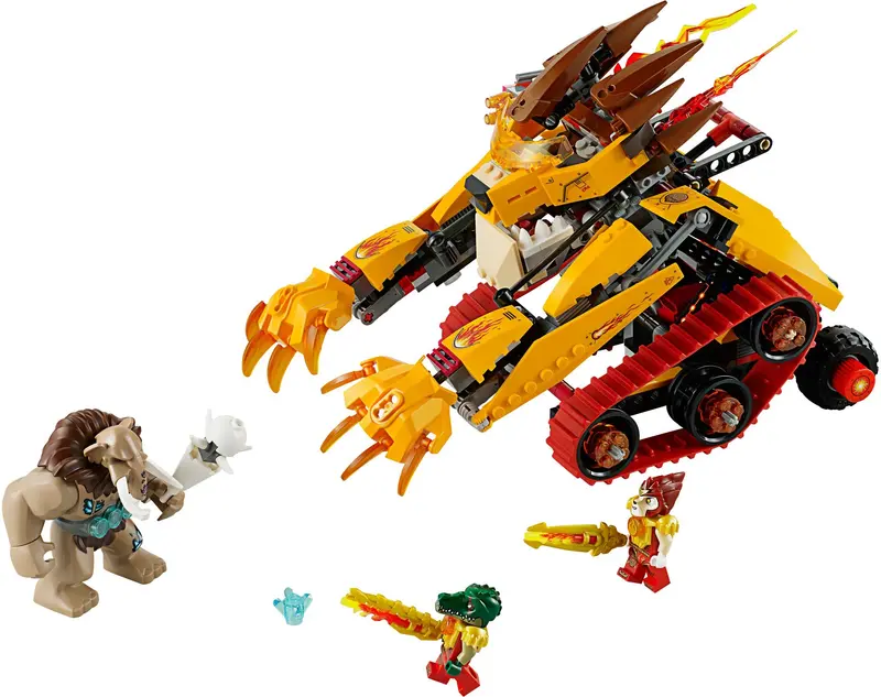 LEGO Legends of Chima 70144 Laval's Fire Lion set