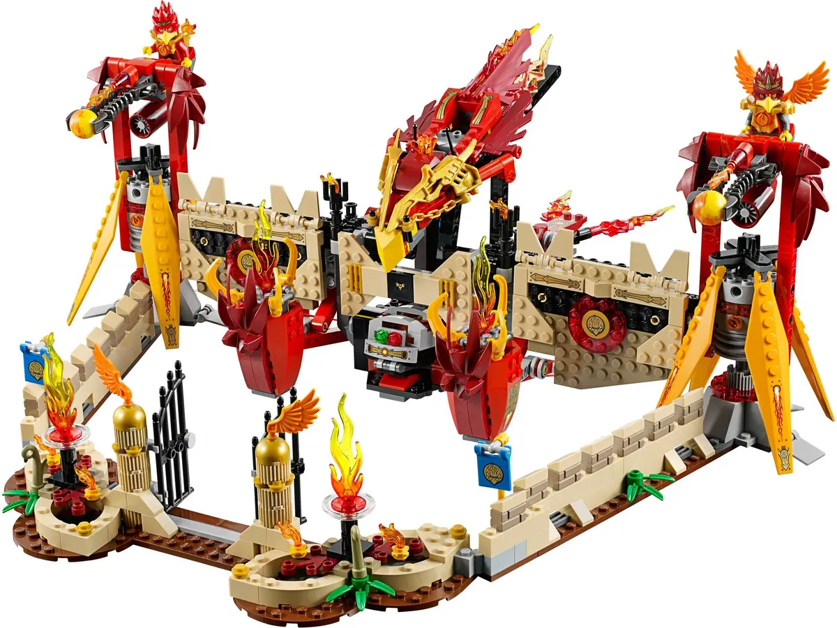 LEGO Legends of Chima 70146 Flying Phoenix Fire Temple set, image 4