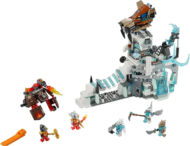 LEGO Legends of Chima 70147 Sir Fangar's Ice Fortress set