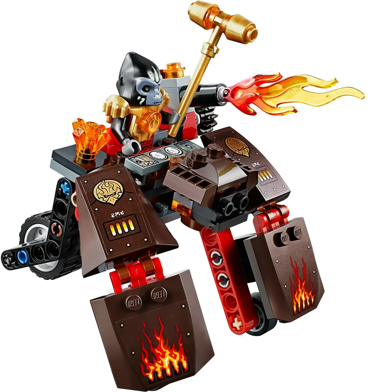 LEGO Legends of Chima 70147 Sir Fangar's Ice Fortress set, image 4