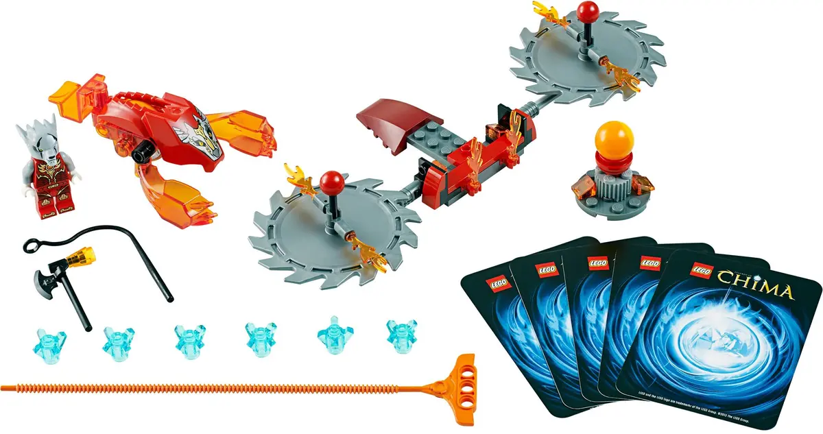 LEGO Legends of Chima 70149 Scorching Blades set