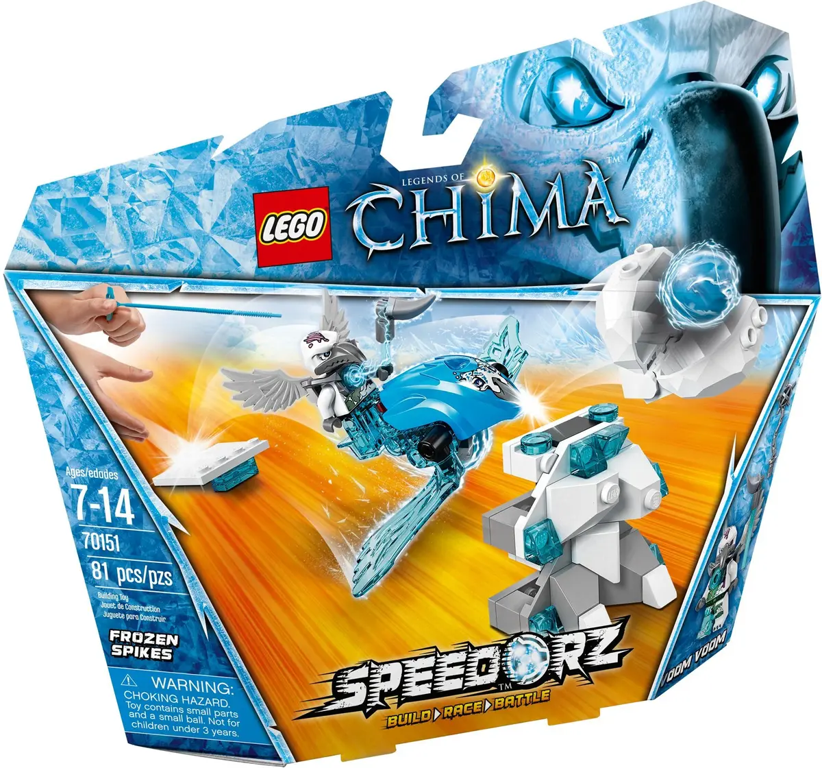 LEGO Legends of Chima 70151 Frozen Spikes set, image 2