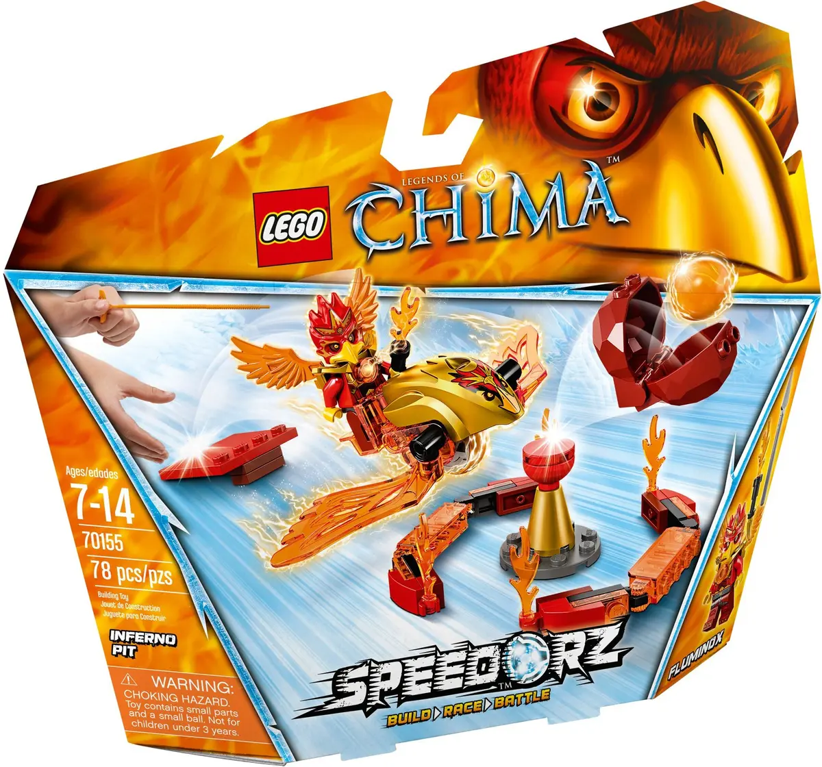 LEGO Legends of Chima 70155 Inferno Pit set, image 2