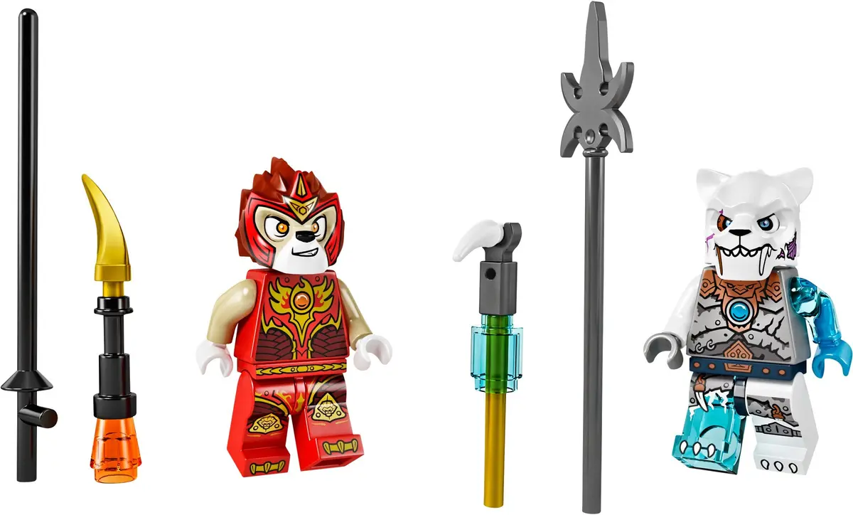 LEGO Legends of Chima 70156 Fire vs. Ice set, image 3