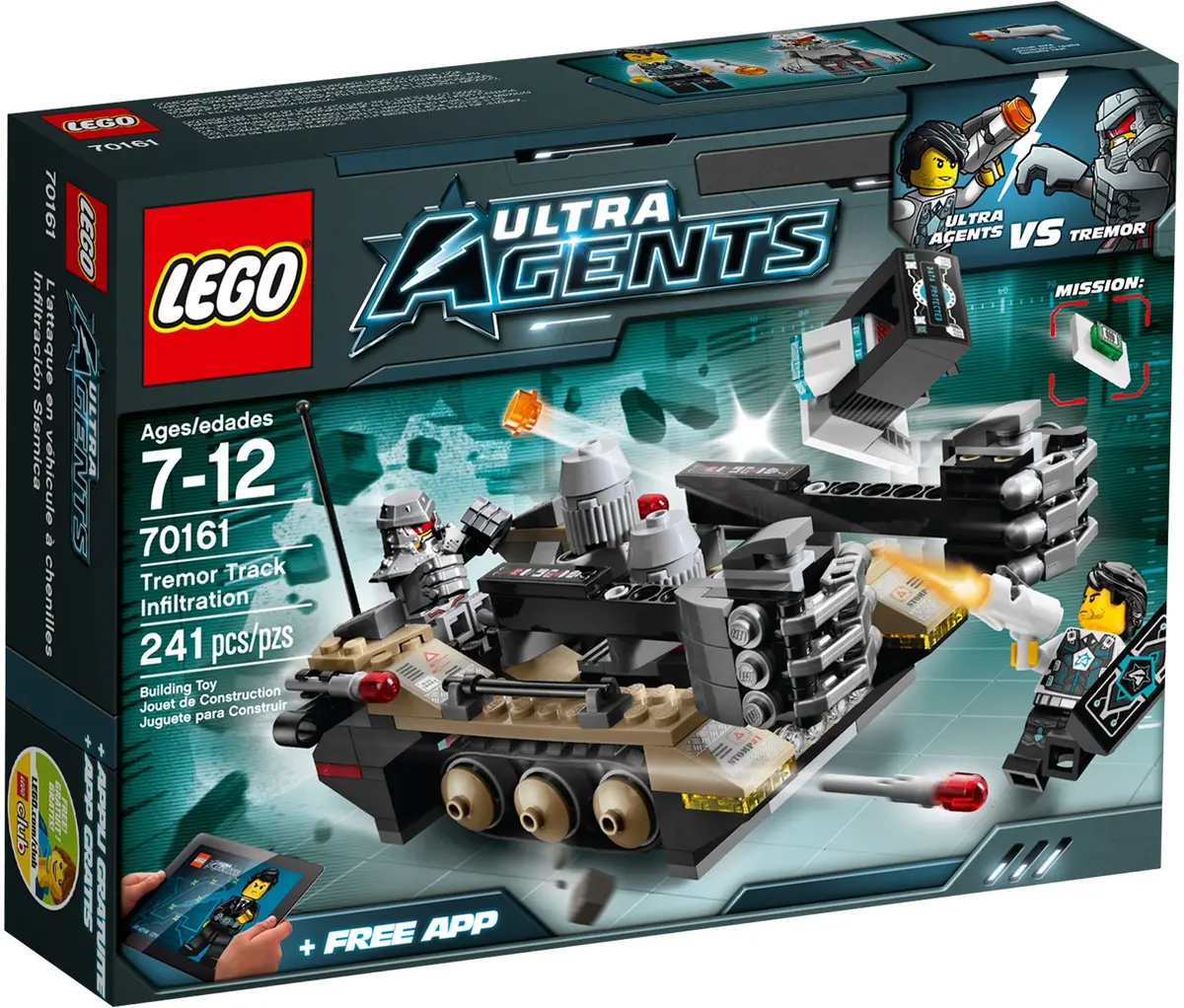 LEGO Ultra Agents 70161 Tremor Track Infiltration set, image 2