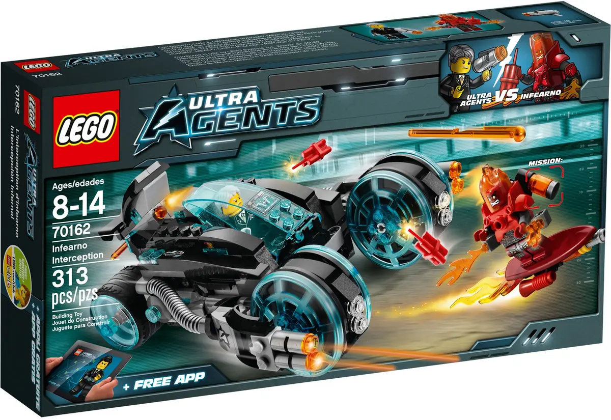 LEGO Ultra Agents 70162 Infearno Interception set, image 2