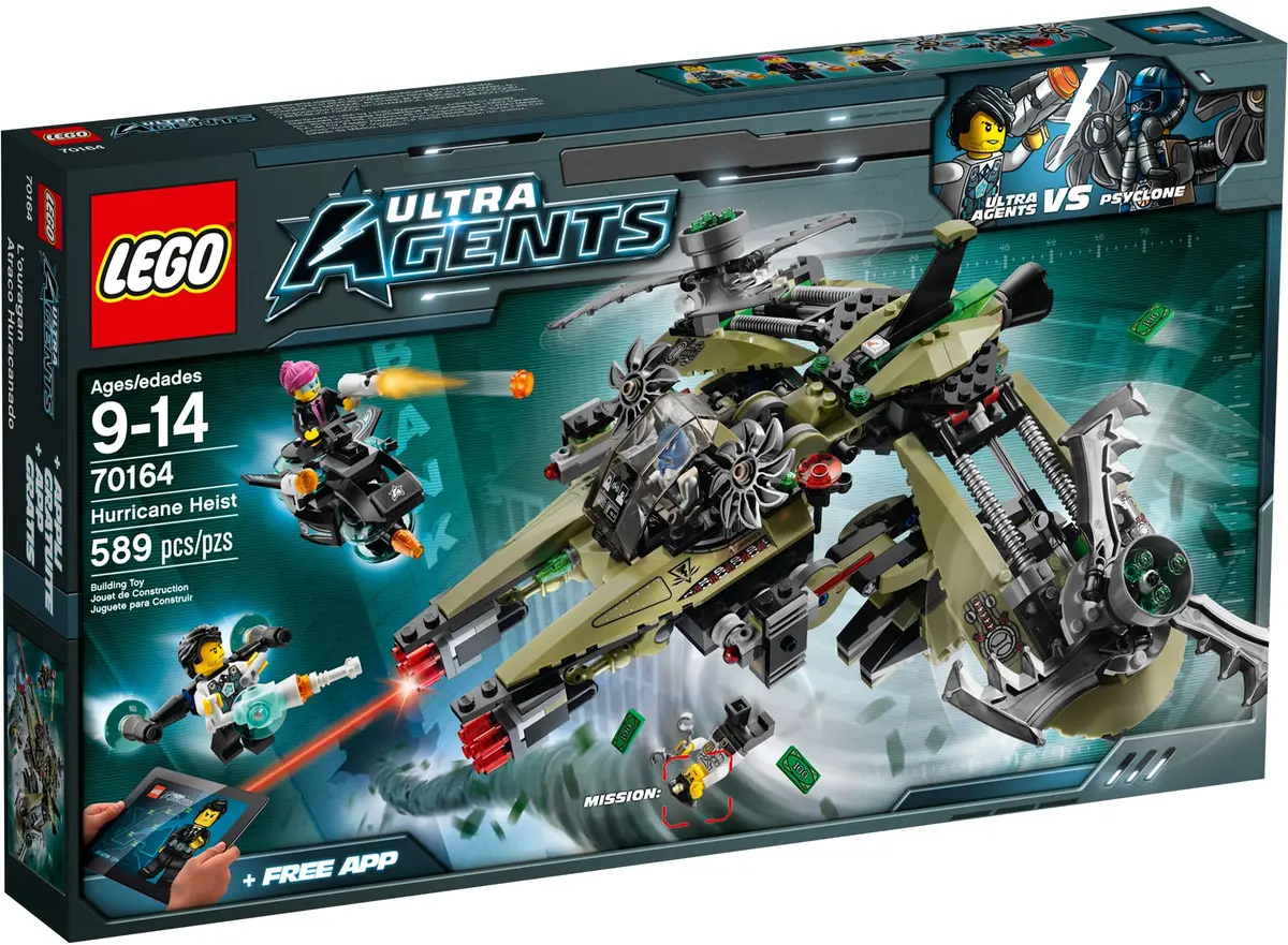 LEGO Ultra Agents 70164 Hurricane Heist set, image 2
