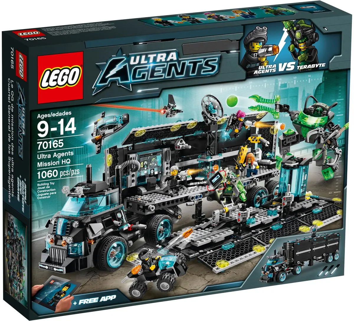 LEGO Ultra Agents 70165 Ultra Agents Mission HQ set, image 2