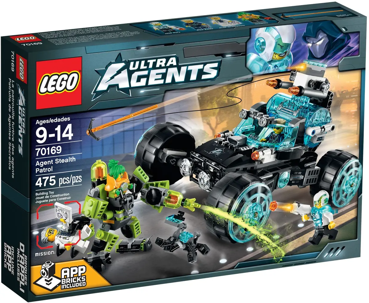 LEGO Ultra Agents 70169 Agent Stealth Patrol set, image 2