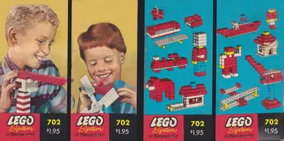 LEGO Samsonite 702 Small Basic Set set