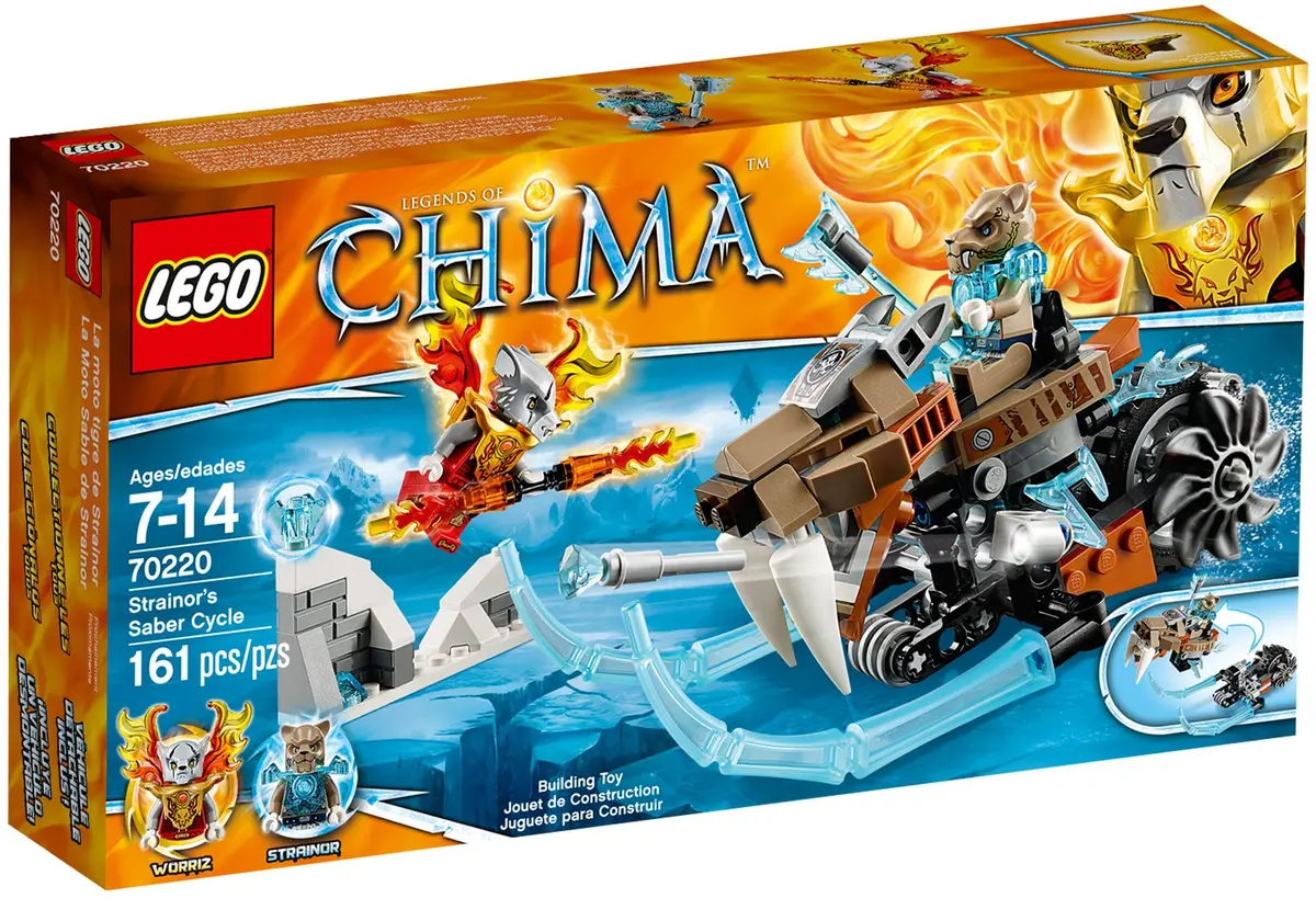 LEGO Legends of Chima 70220 Strainor's Saber Cycle set, image 2