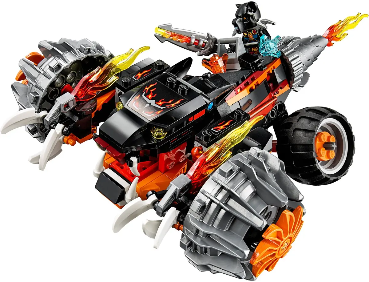 LEGO Legends of Chima 70222 Tormak's Shadow Blazer set, image 3