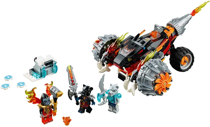 LEGO Legends of Chima 70222 Tormak's Shadow Blazer set