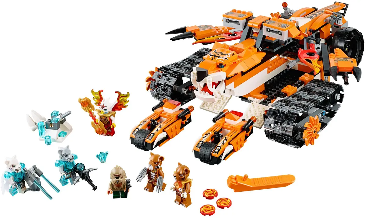 LEGO Legends of Chima 70224 Tiger's Mobile Command set