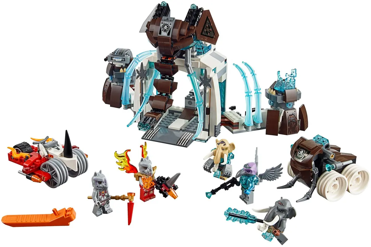 LEGO Legends of Chima 70226 Mammoth's Frozen Stronghold set