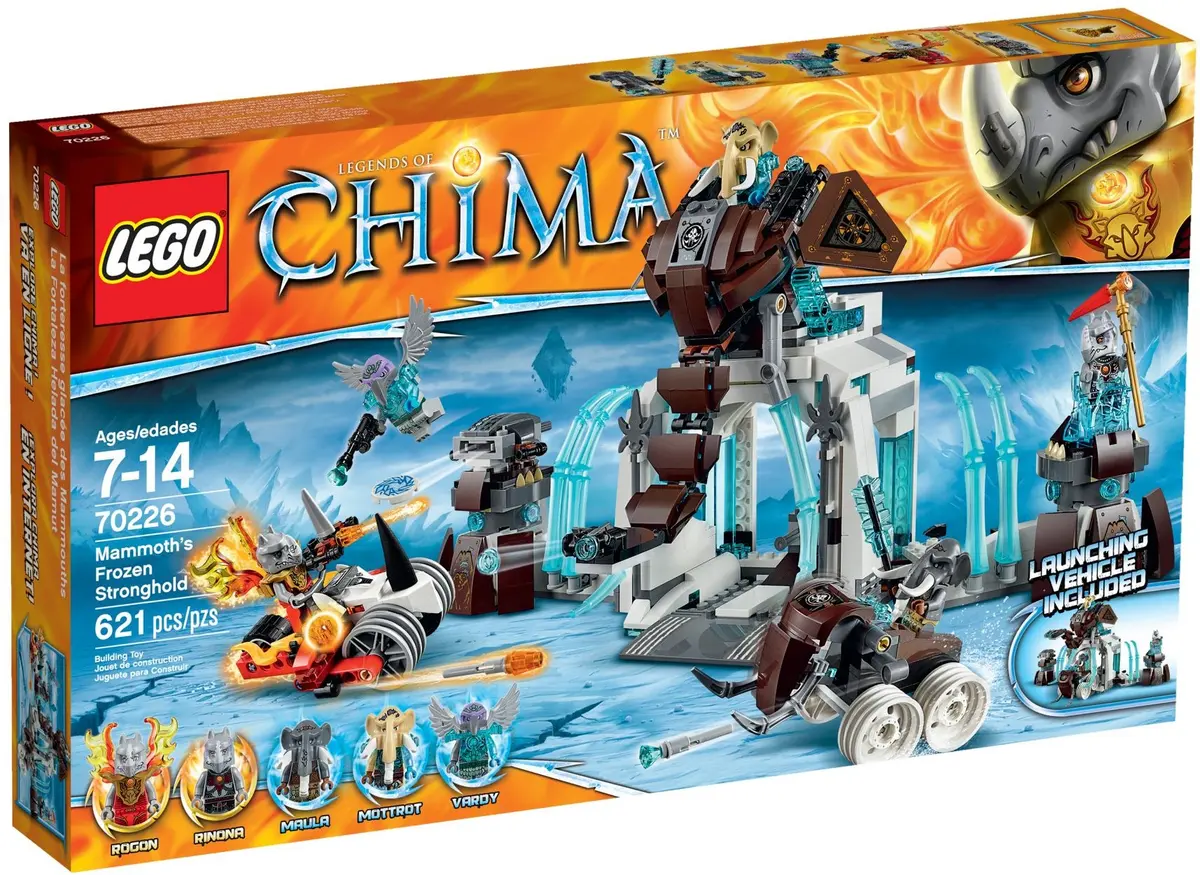 LEGO Legends of Chima 70226 Mammoth's Frozen Stronghold set, image 2