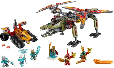 LEGO Legends of Chima 70227 King Crominus' Rescue set