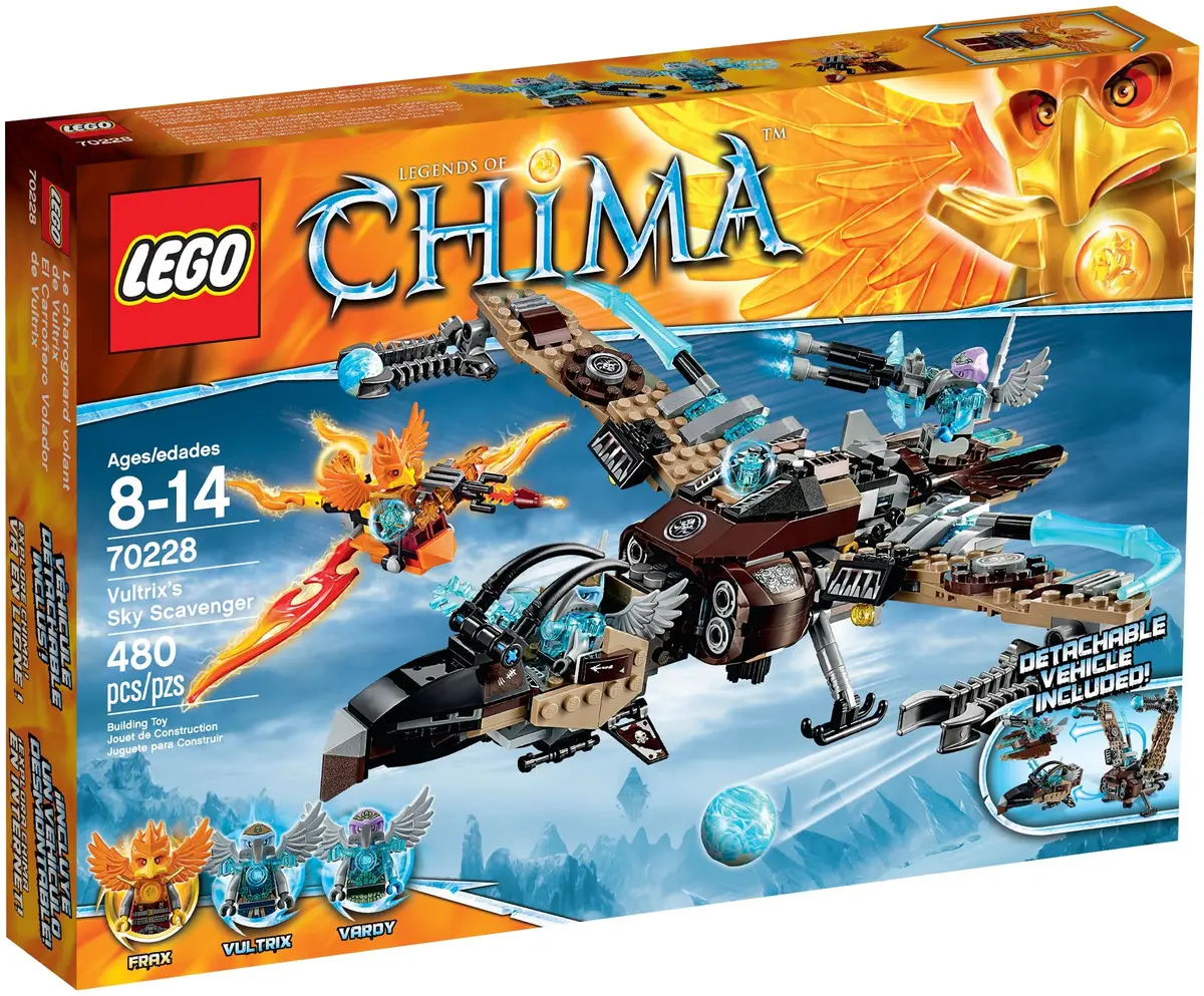 LEGO Legends of Chima 70228 Vultrix's Sky Scavenger set, image 2