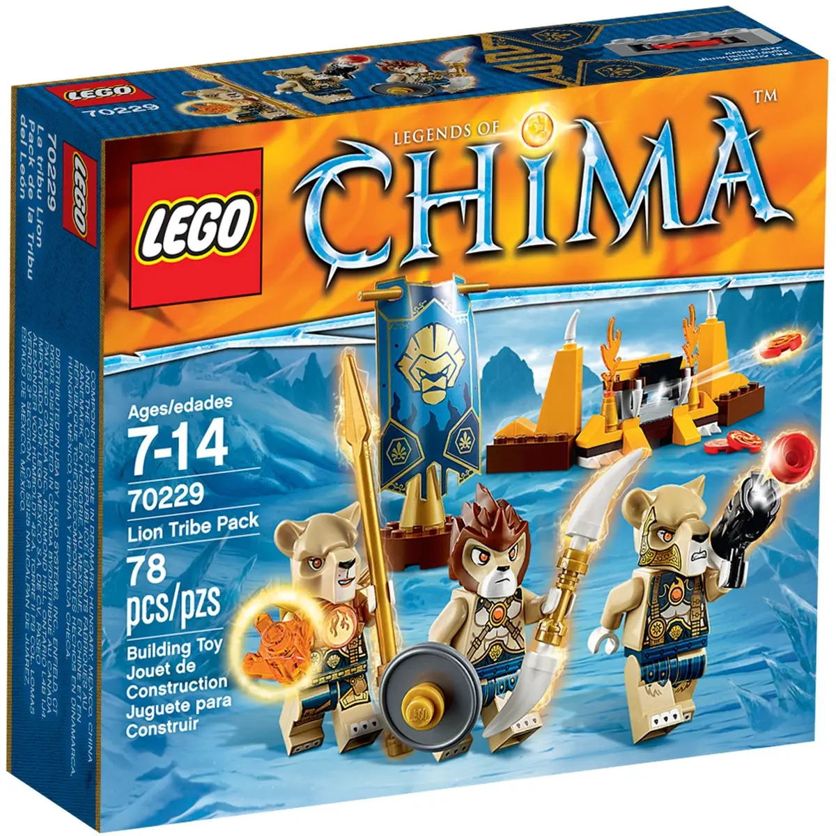 LEGO Legends of Chima 70229 Lion Tribe Pack set, image 2