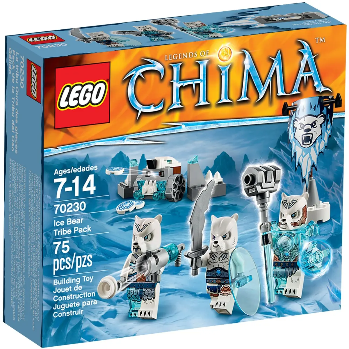 LEGO Legends of Chima 70230 Ice Bear Tribe Pack set, image 2