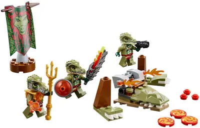 LEGO Legends of Chima 70231 Crocodile Tribe Pack set