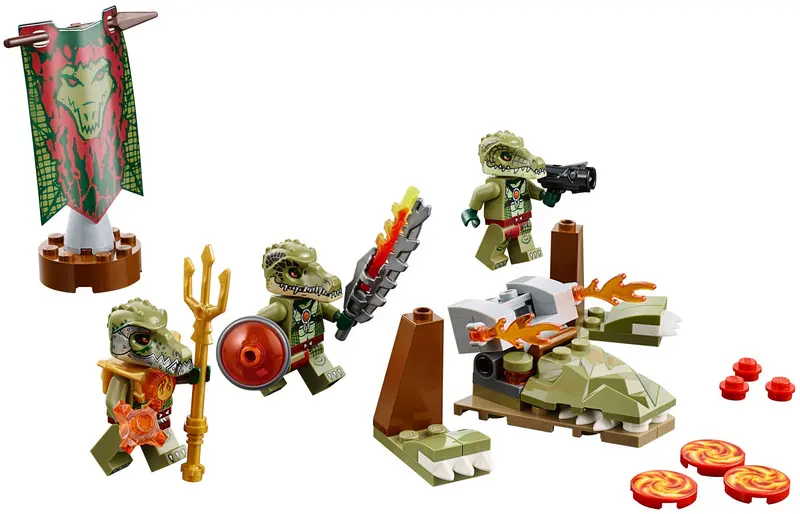 LEGO Legends of Chima 70231 Crocodile Tribe Pack set