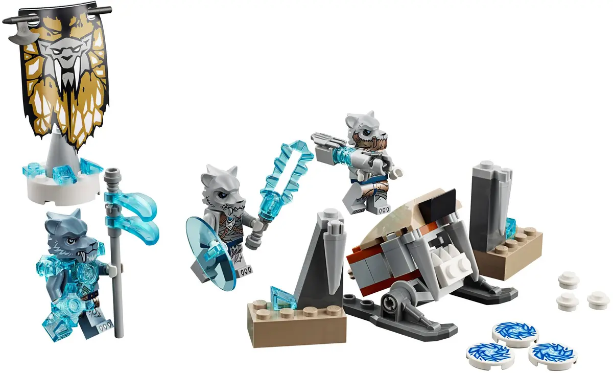 LEGO Legends of Chima 70232 Saber-tooth Tiger Tribe Pack set