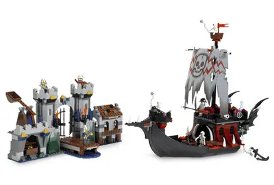LEGO Castle 7029 Skeleton Ship Attack set, image 2