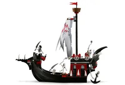 LEGO Castle 7029 Skeleton Ship Attack set, image 4