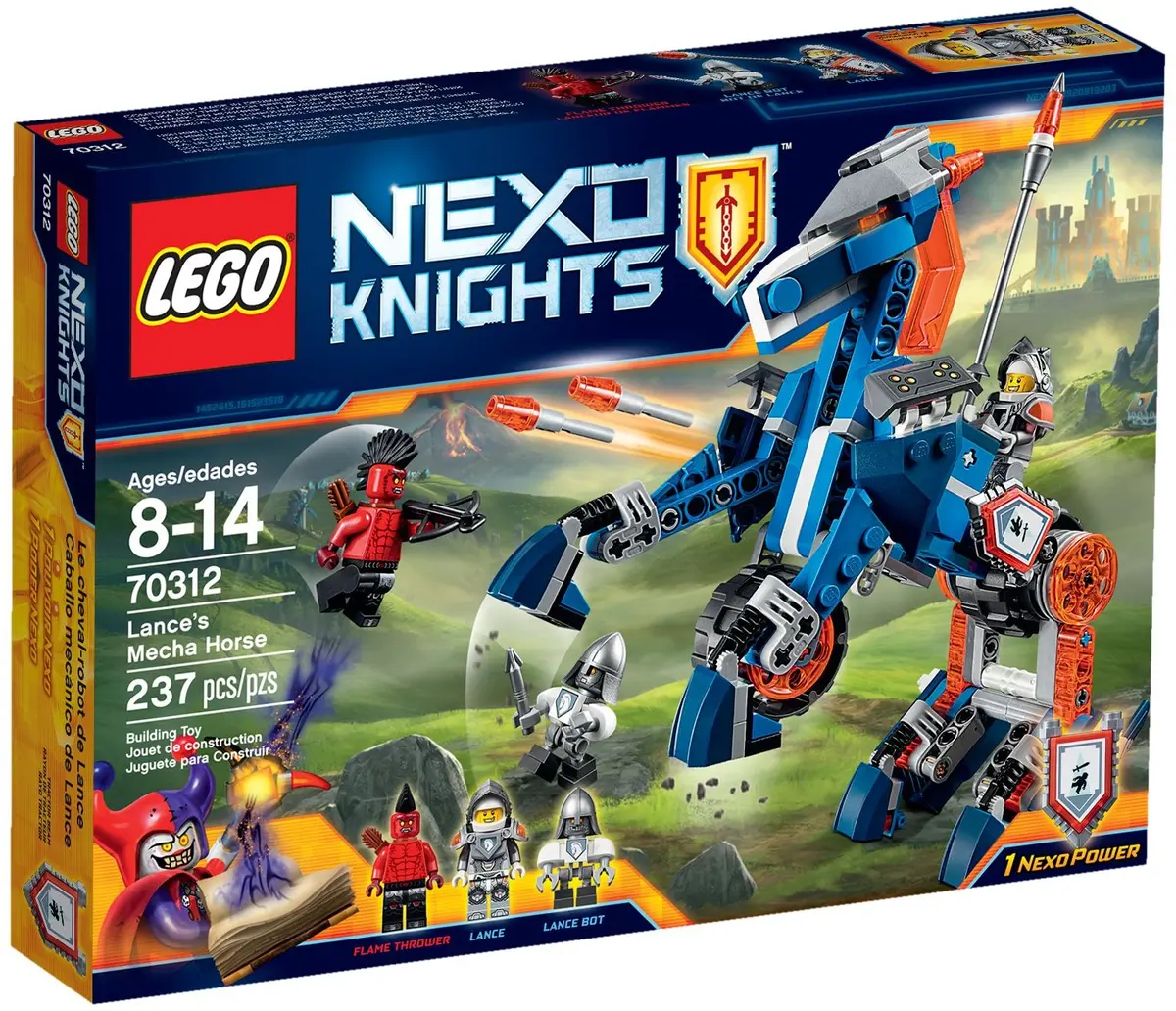 LEGO NEXO KNIGHTS 70312 Lance's Mecha Horse set, image 2