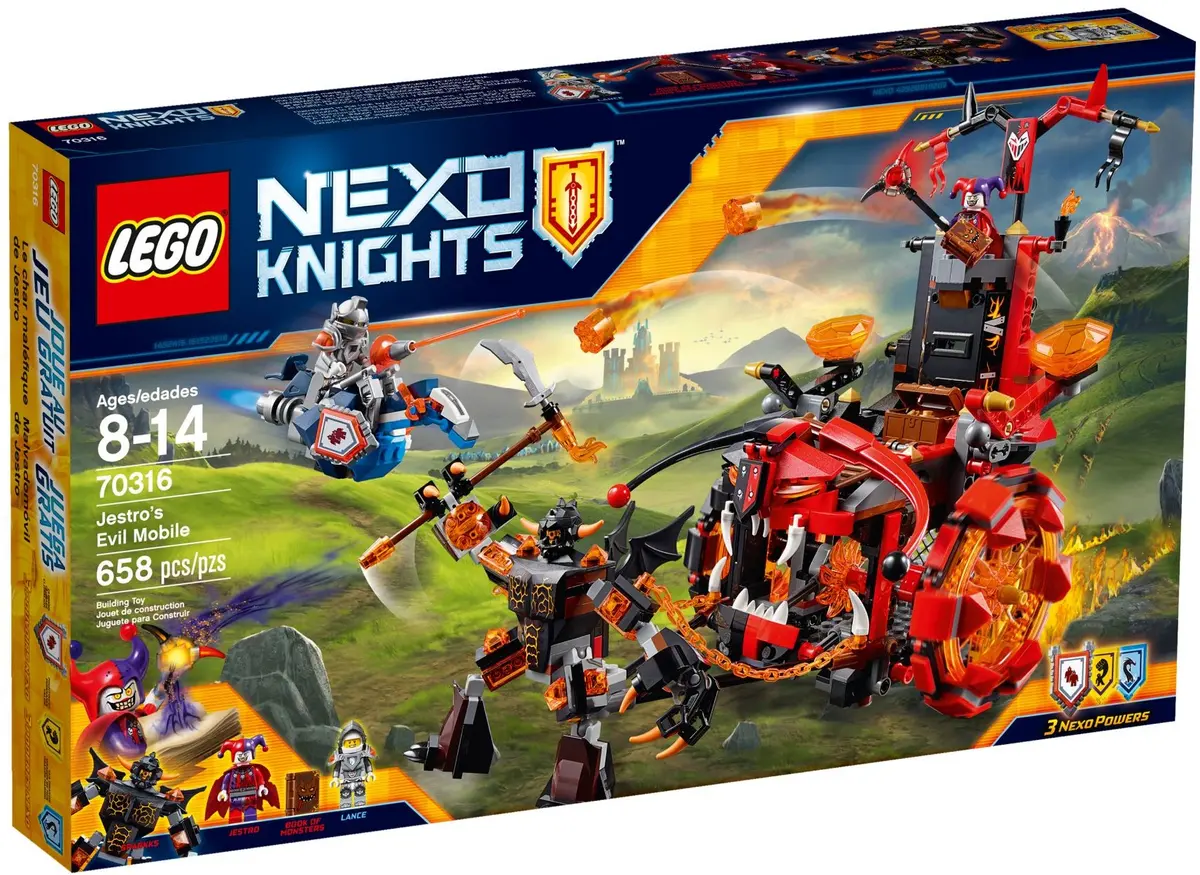 LEGO NEXO KNIGHTS 70316 Jestro's Evil Mobile set, image 2