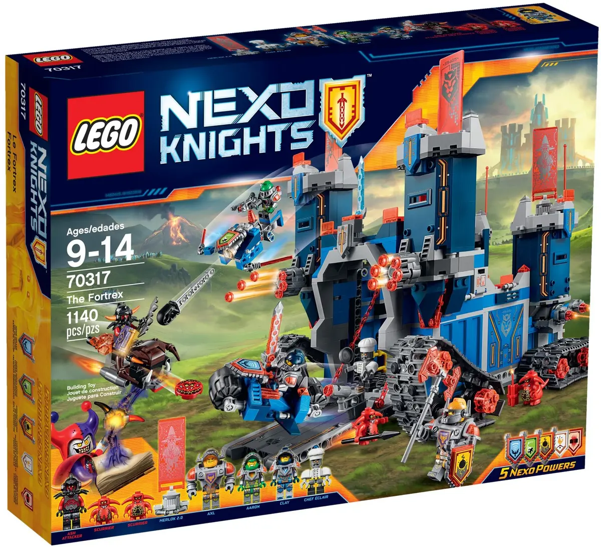 LEGO NEXO KNIGHTS 70317 The Fortrex set, image 2