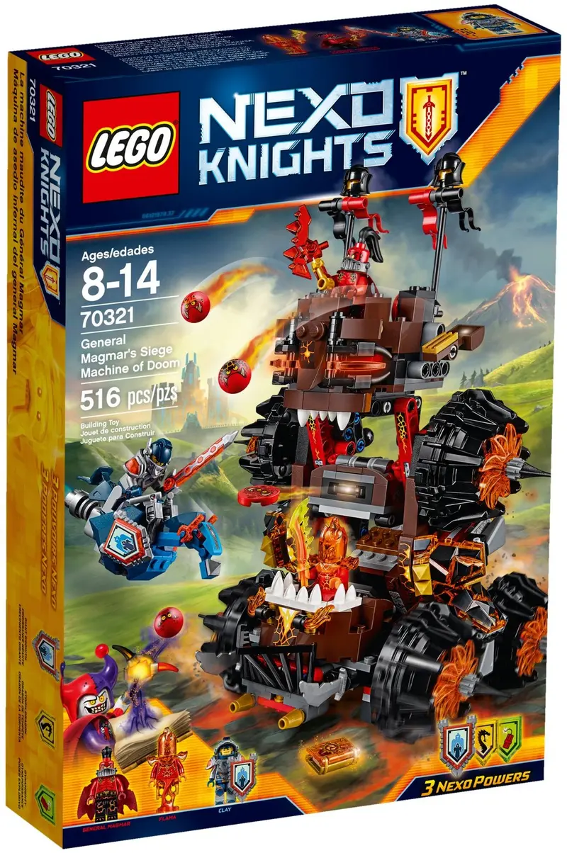 LEGO NEXO KNIGHTS 70321 General Magmar's Siege Machine of Doom set, image 2