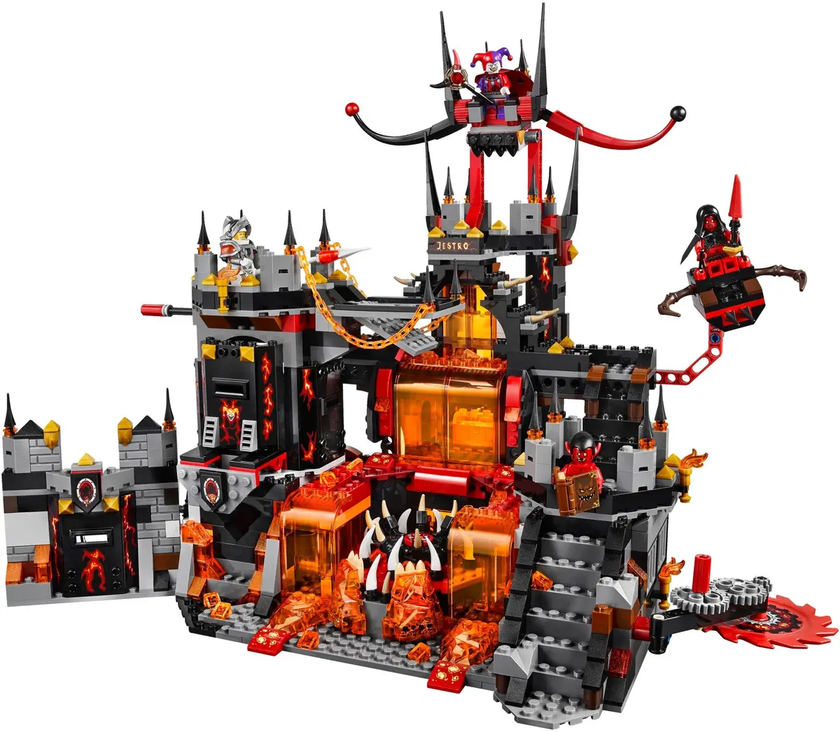 LEGO NEXO KNIGHTS 70323 Jestro's Volcano Lair set, image 11