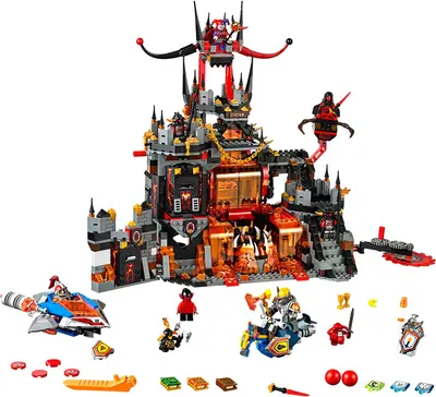 LEGO NEXO KNIGHTS 70323 Jestro's Volcano Lair set