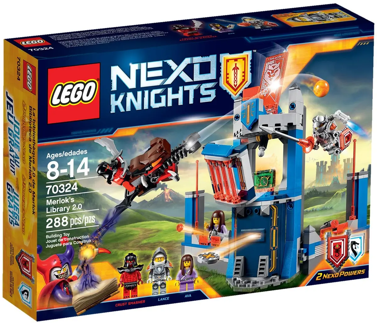LEGO NEXO KNIGHTS 70324 Merlok's Library 2.0 set, image 2