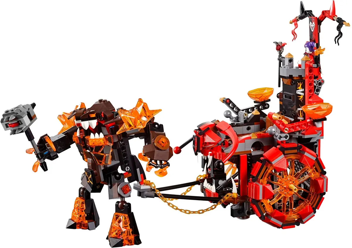 LEGO NEXO KNIGHTS 70325 Infernox captures the Queen set, image 6