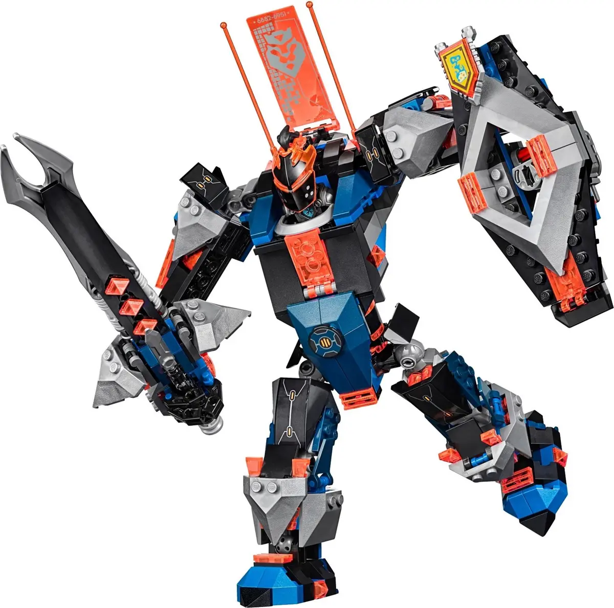LEGO NEXO KNIGHTS 70326 The Black Knight Mech set, image 9