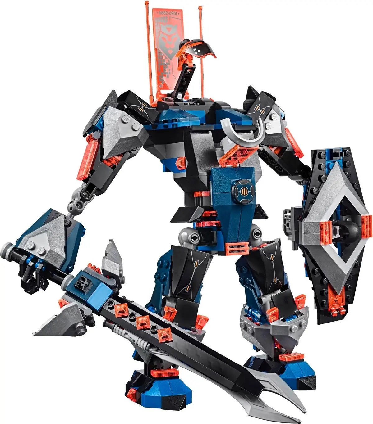 LEGO NEXO KNIGHTS 70326 The Black Knight Mech set, image 10