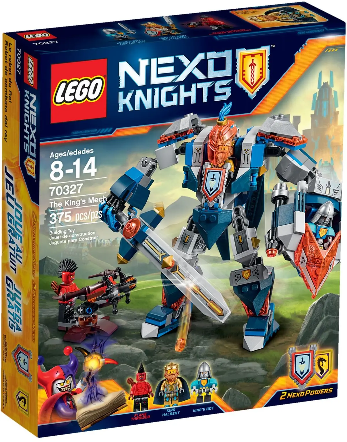 LEGO NEXO KNIGHTS 70327 The King's Mech set, image 2