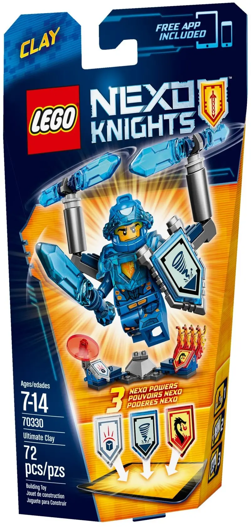 LEGO NEXO KNIGHTS 70330 Ultimate Clay set, image 2