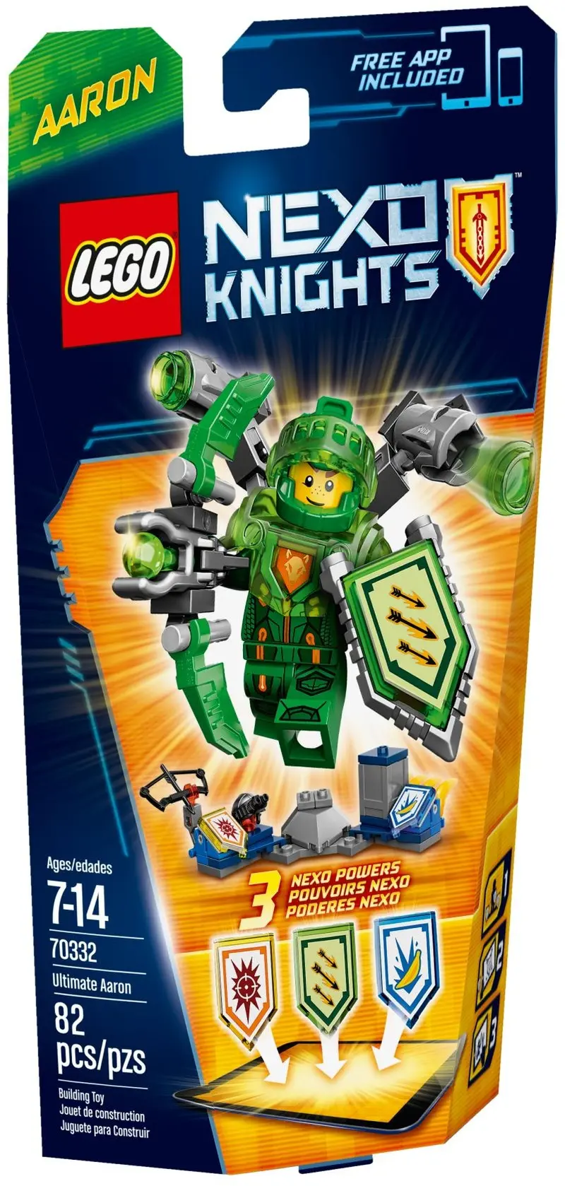 LEGO NEXO KNIGHTS 70332 Ultimate Aaron set, image 2