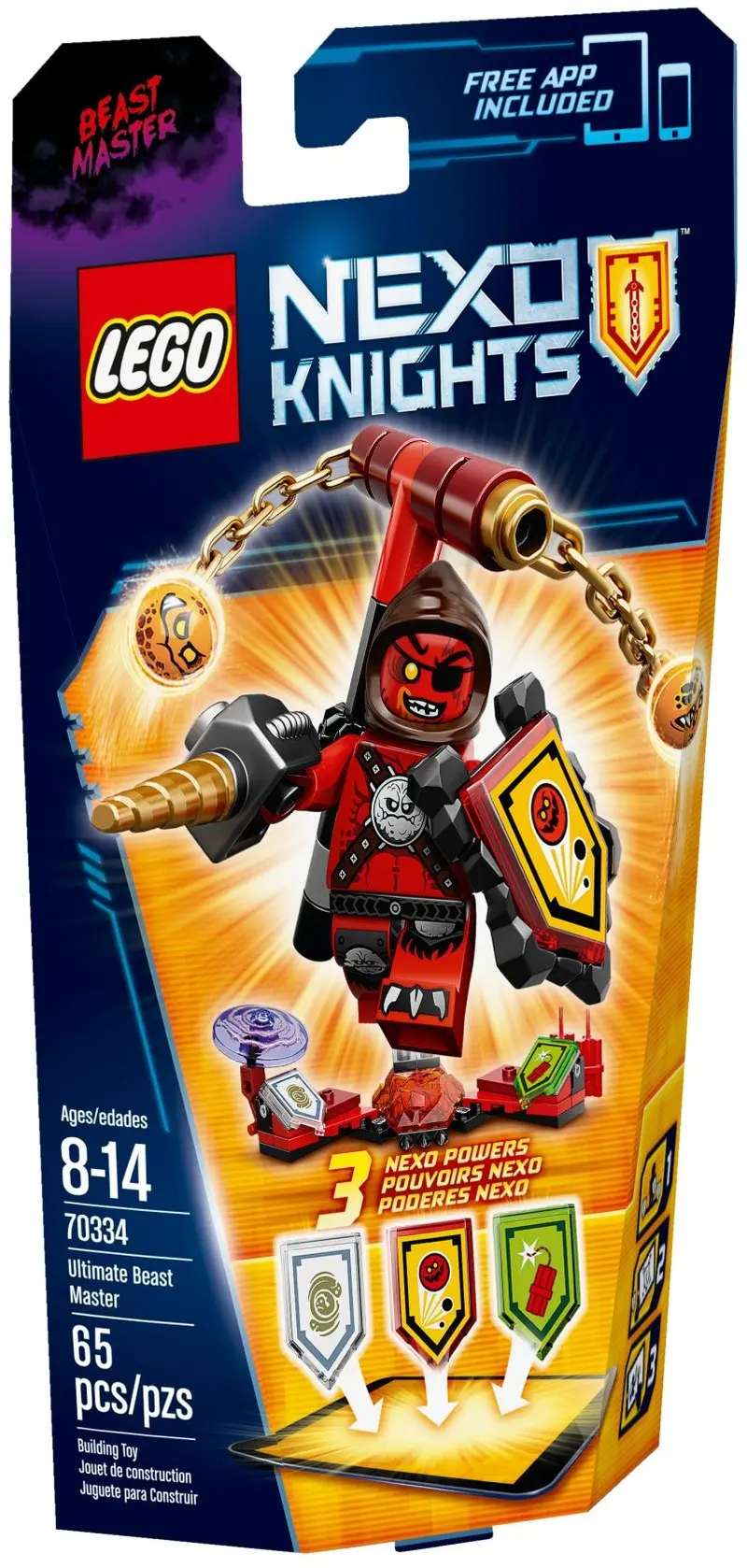 LEGO NEXO KNIGHTS 70334 Ultimate Beast Master set, image 2