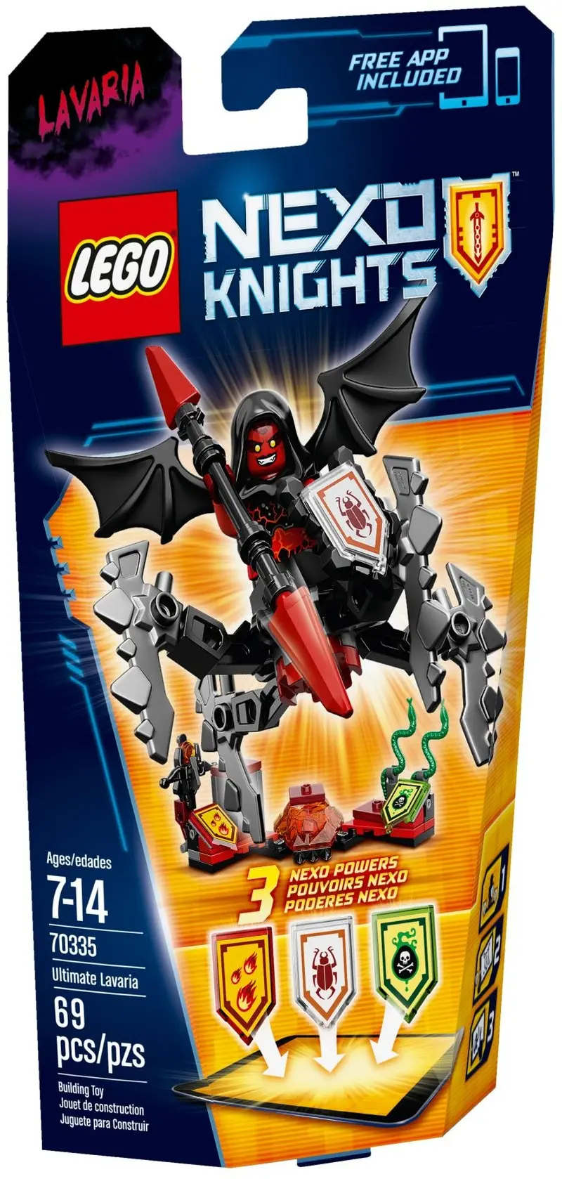 LEGO NEXO KNIGHTS 70335 Ultimate Lavaria set, image 2