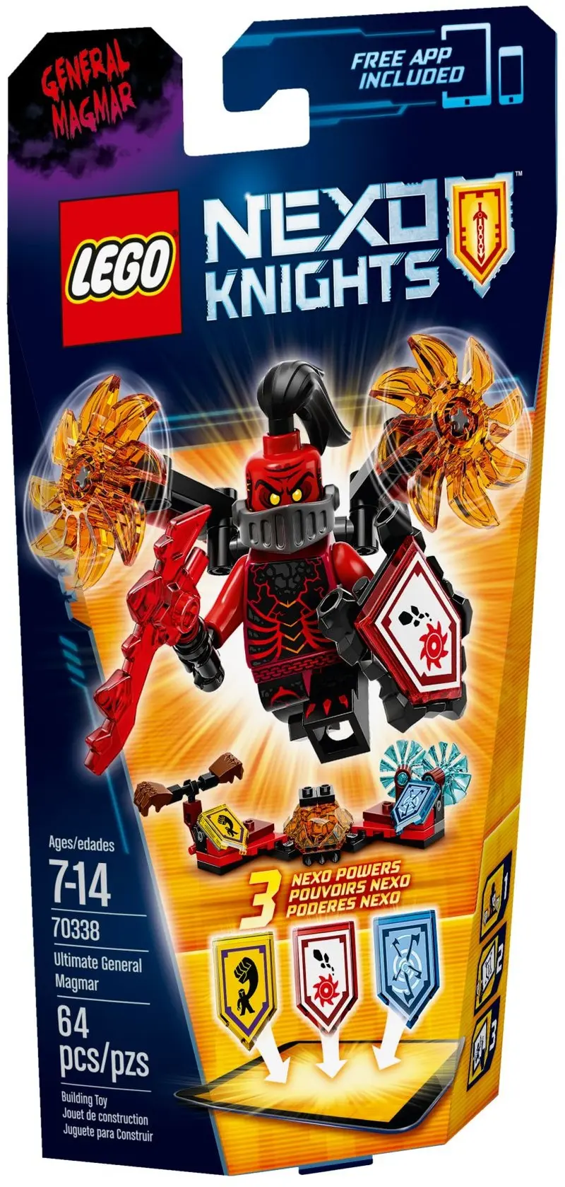 LEGO NEXO KNIGHTS 70338 Ultimate General Magmar set, image 2