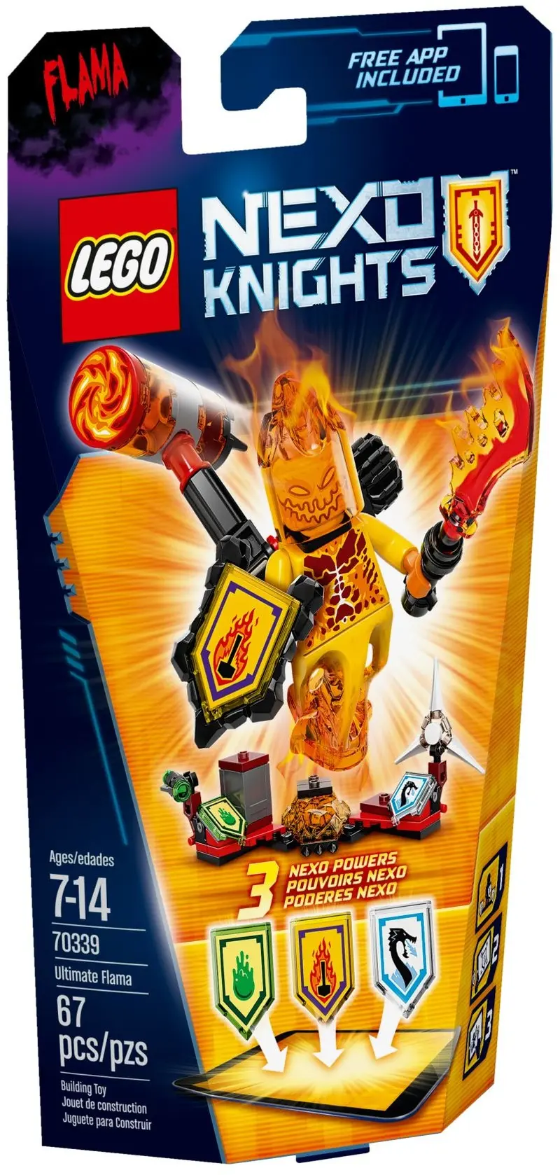 LEGO NEXO KNIGHTS 70339 Ultimate Flama set, image 2