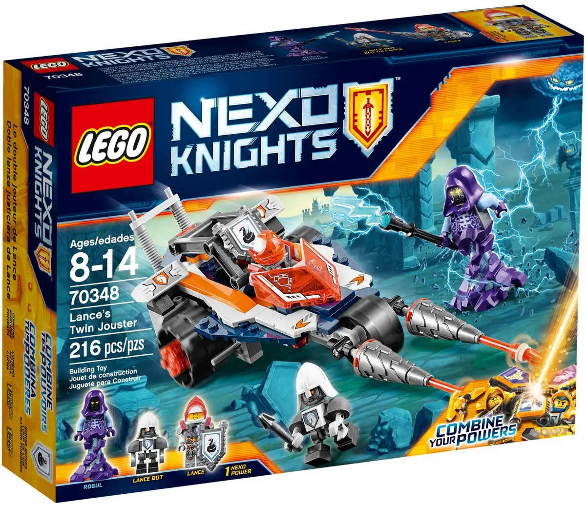 LEGO NEXO KNIGHTS 70348 Lance's Twin Jouster set, image 2