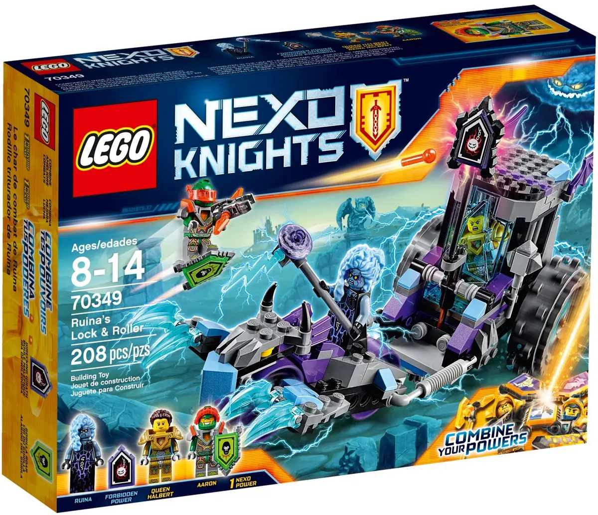 LEGO NEXO KNIGHTS 70349 Ruina's Lock & Roller set, image 2